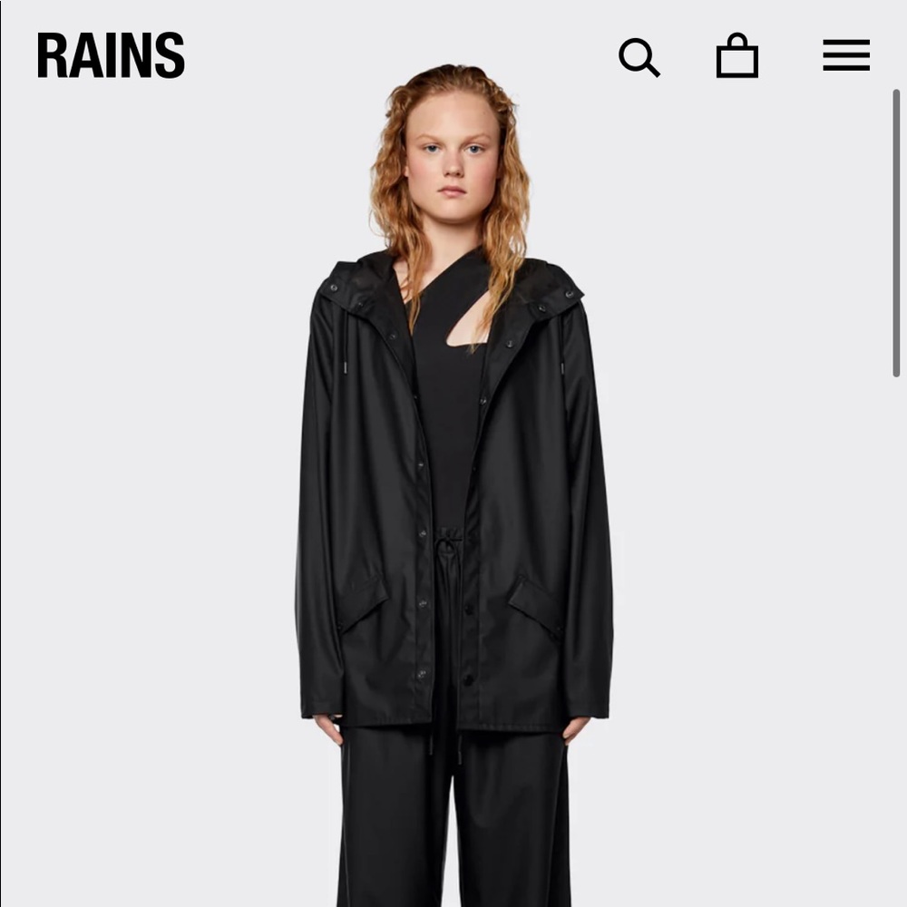 RAINS Danish-designed rain coat